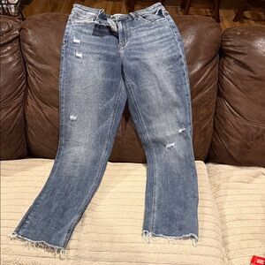 Classic Blue Straight Leg Jeans